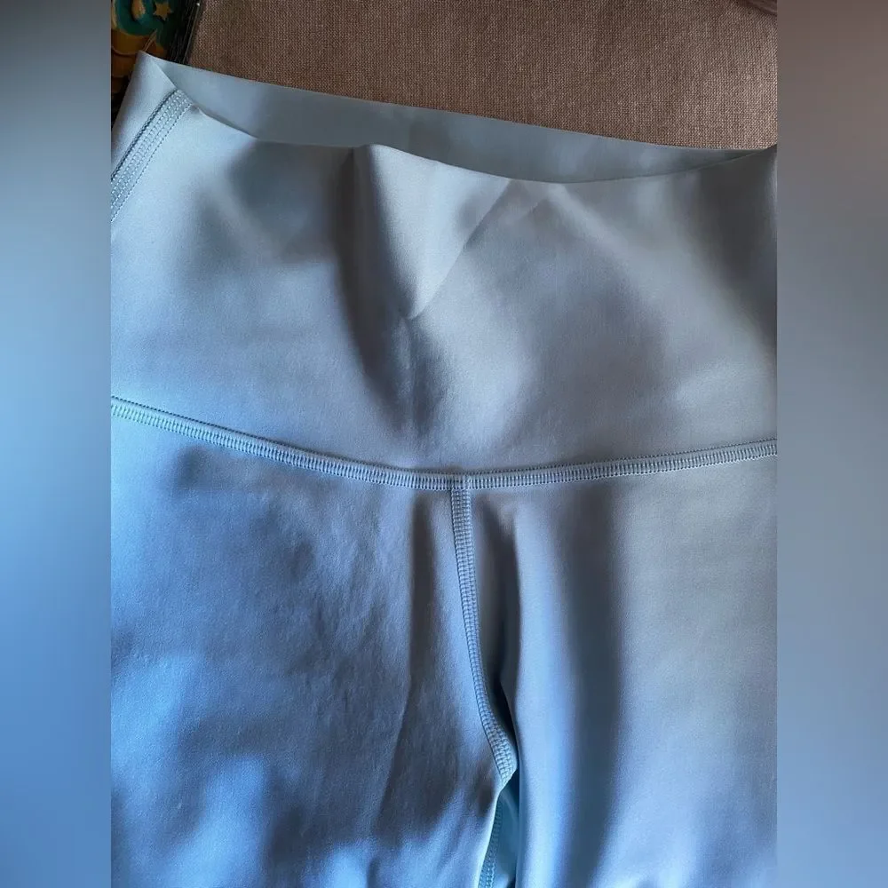 Alo Yoga High-Waist Checkpoint Legging Light Mint Sz XS